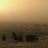 Песчаная буря в Иерусалиме