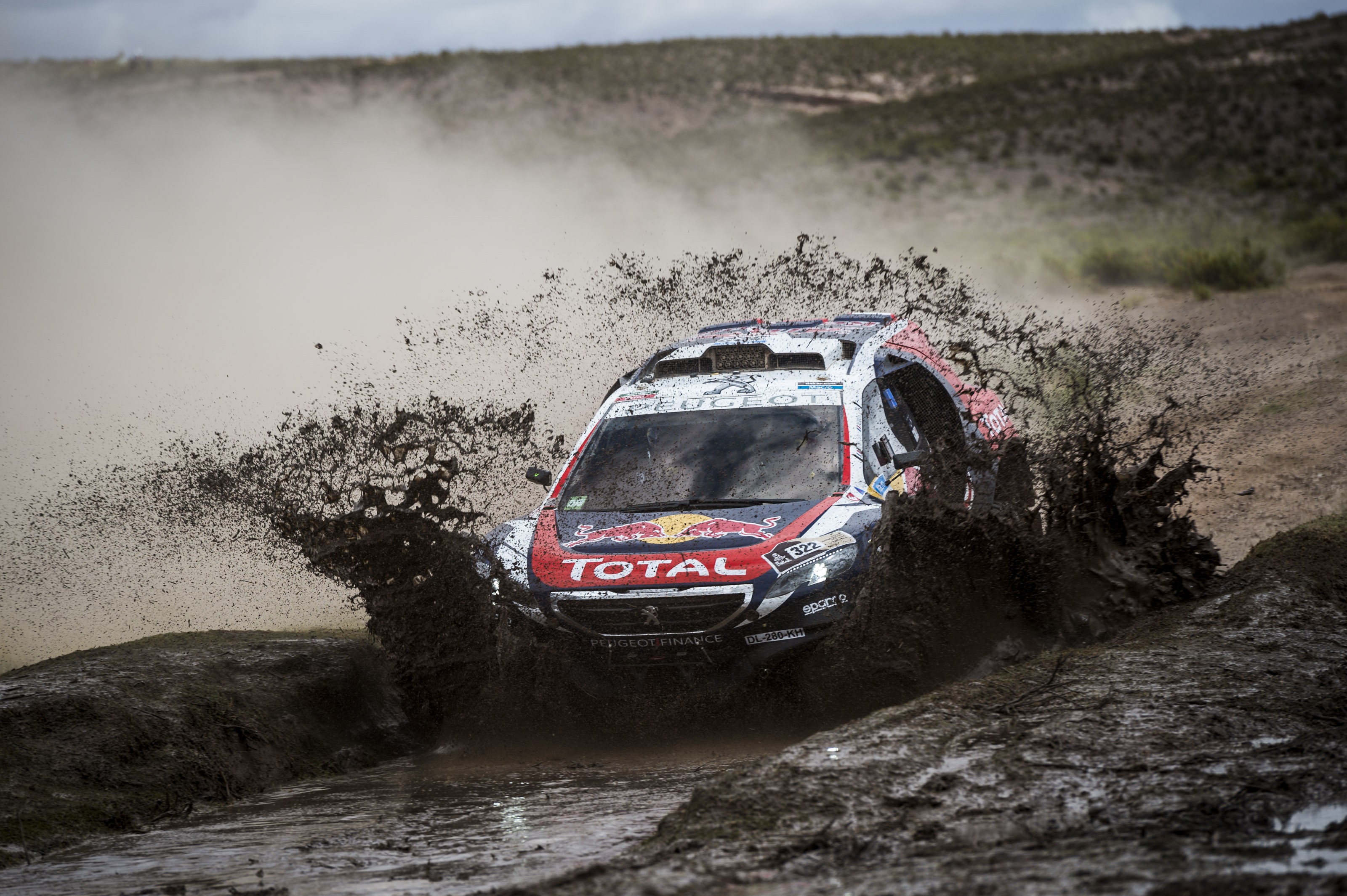 Cyril Despres races during the 7th stage of Rally Dakar 2015 from Iquique, Chile to Uyuni, Bolivia on January 10th, 2015