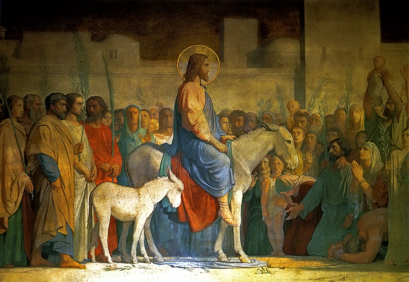 Christ's Entry into Jerusalem by Hippolyte Flandrin c. 1842