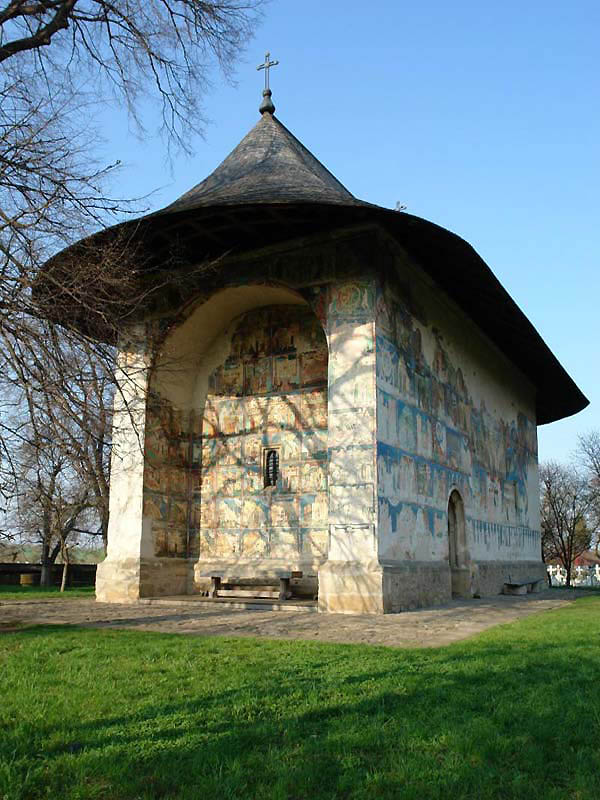 храм - Расписная церковь в Арборе - Молдова
