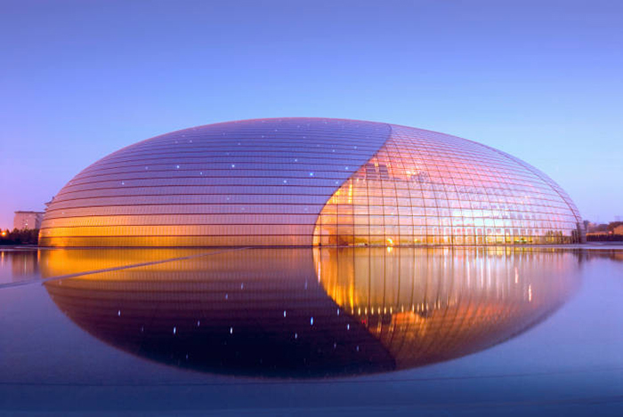 Beijing National Grand Theater, The Egg, Tiananmen, Beijing, China Фото: Paul Andreu