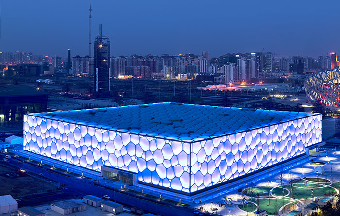Центр водных видов спорта в Пекине