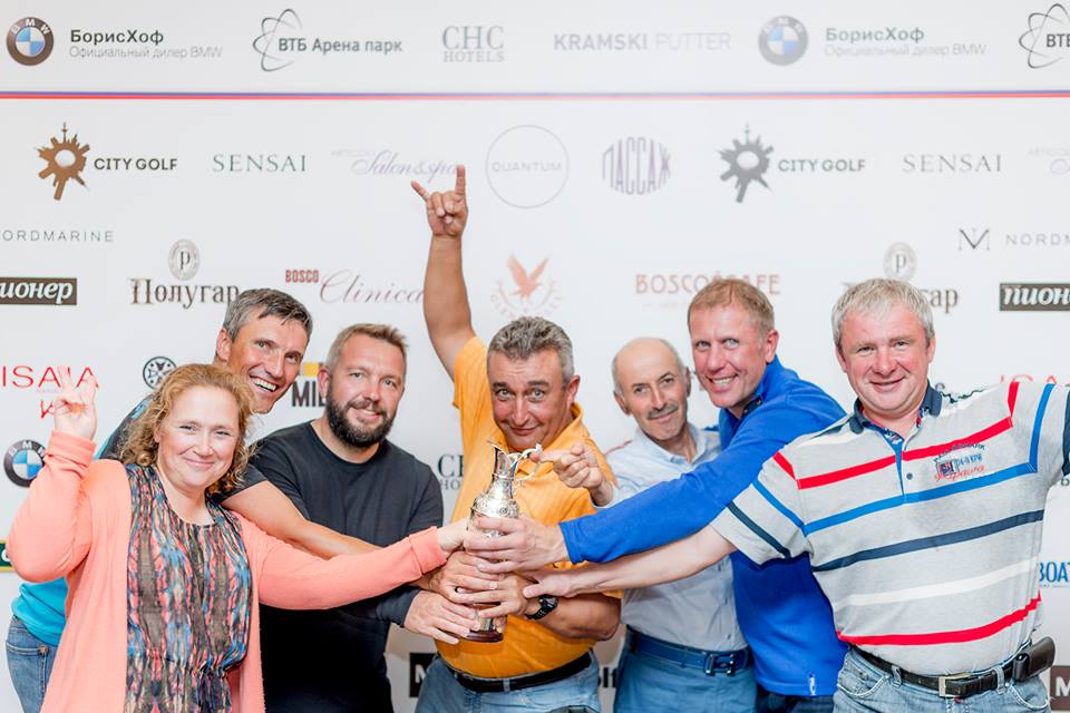 Победитель БИТВЫ КЛУБОВ - 2016 Pestovo Golf & Yacht Club. Фото: Валерий Воробьев