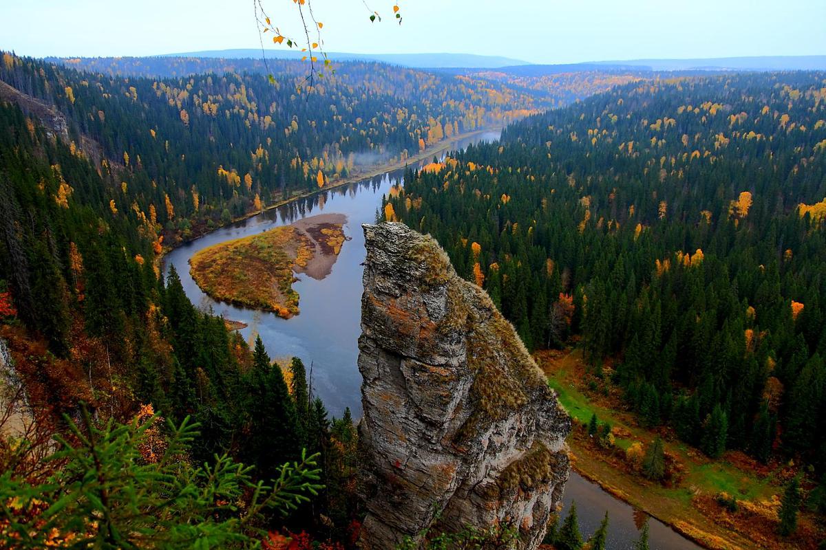 Урал река Усьва